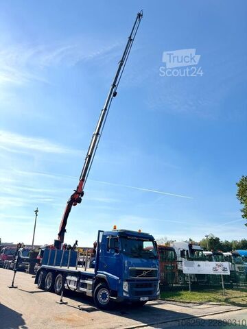 Open laadbak Volvo FH 460 8X4 PRITSCHE + KRAN PALFINGER PK 34002 (...
