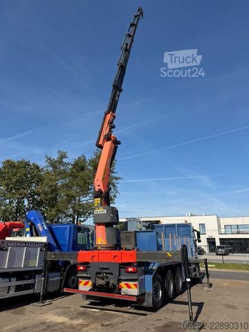 Open laadbak Volvo FH 460 8X4 PRITSCHE + KRAN PALFINGER PK 34002 (...