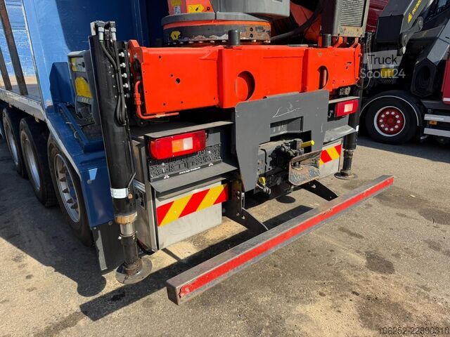 Open laadbak Volvo FH 460 8X4 PRITSCHE + KRAN PALFINGER PK 34002 (...