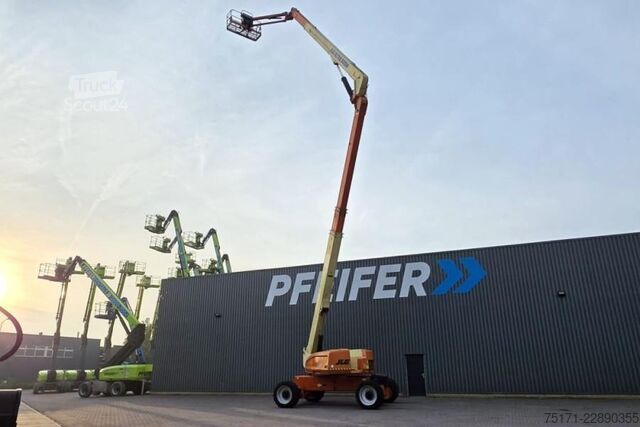 Ledad teleskopisk arbetsplattform JLG 1250AJP Diesel, 4x4x4 Drive, 40.1m Working Height,