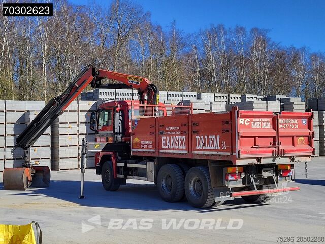 Самоскид з краном-маніпулятором MAN TGS 33.440 6X4 Palfinger PK23001-EH Kran Crane ...