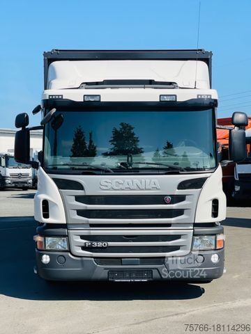 Camión de bebidas SCANIA P 320 / LBW / AHK / LENKACHSE / KAMERA