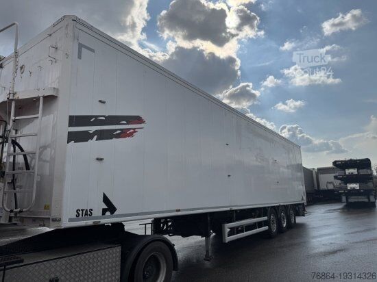 Ημιρυμουλκούμενο με κινούμενο δάπεδο STAS SCHUBBODEN S300 ZX, 2XLIFTACHSE, FUNK, GETREIDEGOSSE, 7MM