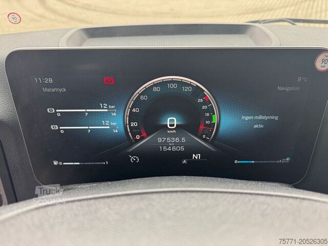 Stivuitor Hooklift Mercedes-Benz AROCS 3253 8X4 HAKOWIEC Z HDS PALFINGER PK 37.0...