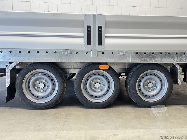 Μεταφορείς μηχανημάτων και ρυμουλκούμενα εκσκαφέων Vezeko Jumbo W 35.51 Tridem Maschinentransporter