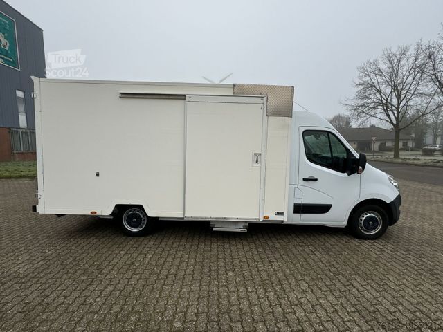 Fourgon tôlé RENAULT Master Tiefrahmen Koffer *Rampe*Klima*4,26 Länge