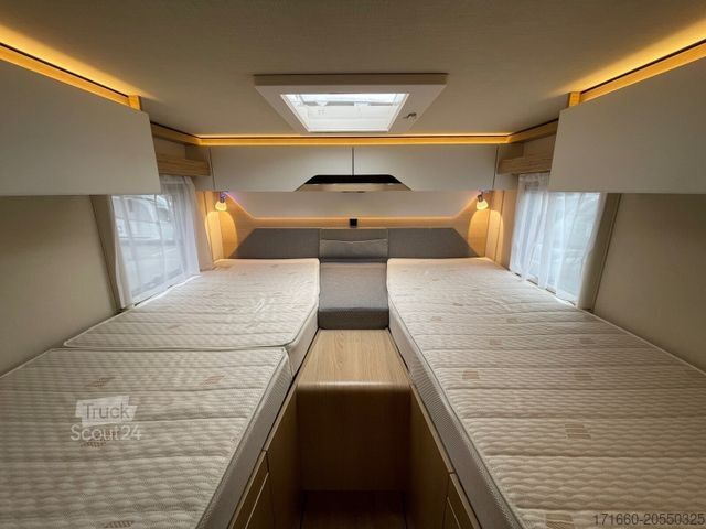 Caravana semiintegrada HYMER/ERIBA B-Klasse MC T 580 Hubstützen, Lithium, Solar