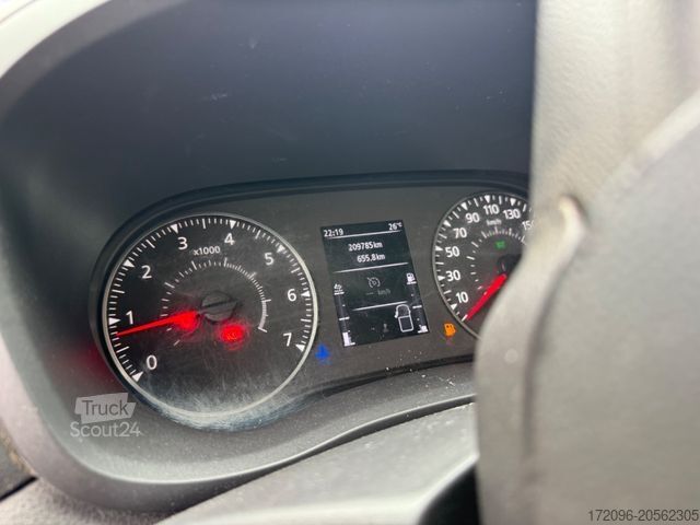 Furgons ar kasti RENAULT Master III Koffer/Hebebühne/Klima/Kamera