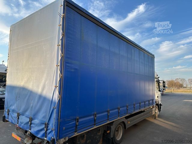 Transportador con plataforma y toldo MERCEDES-BENZ Atego 824 Top-Ausstattung*Pritsche-Plane*Top*