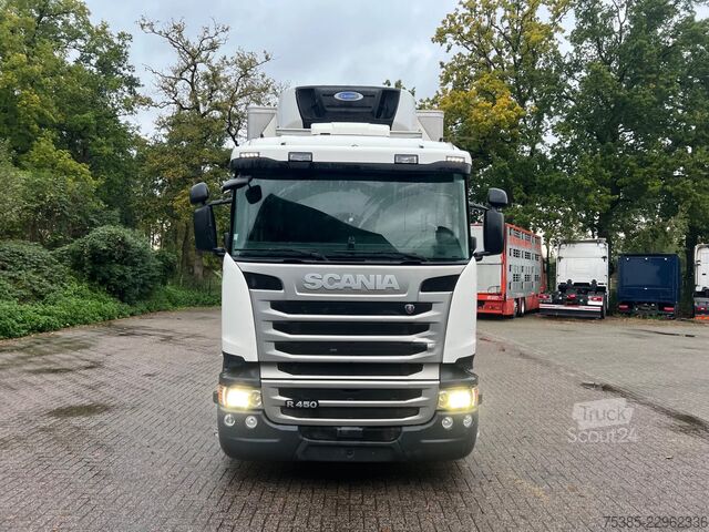 Kühl-/Tiefkühltransport Scania R450 Retarder Chereau 7cm walls and Lift