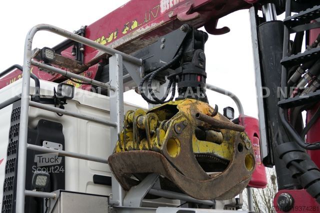 Camion forestier MAN TGS 33.500 Holztransport Kran Bj 2020 Retarder