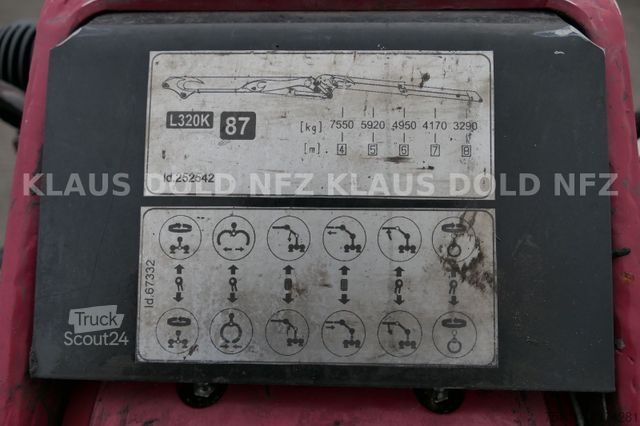 Camion forestier MAN TGS 33.500 Holztransport Kran Bj 2020 Retarder