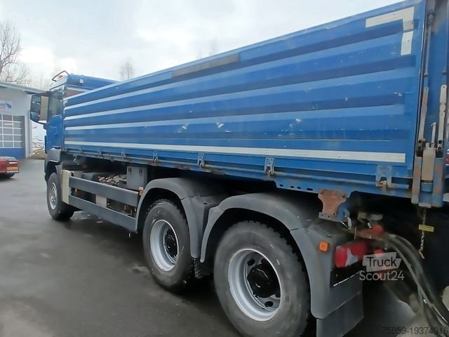 Camion ribaltabile trilaterale MAN TGS 26:480 6x4 EURO5 ATLAS 240.2E-A4 3-S-Kipper
