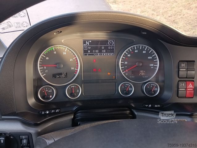 Camion ribaltabile trilaterale MAN TGS 26:480 6x4 EURO5 ATLAS 240.2E-A4 3-S-Kipper