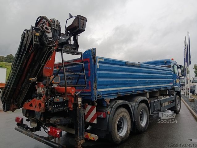 Camion ribaltabile trilaterale MAN TGS 26:480 6x4 EURO5 ATLAS 240.2E-A4 3-S-Kipper