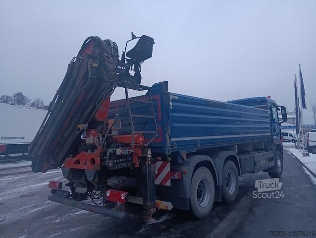 Camion ribaltabile trilaterale MAN TGS 26:480 6x4 EURO5 ATLAS 240.2E-A4 3-S-Kipper