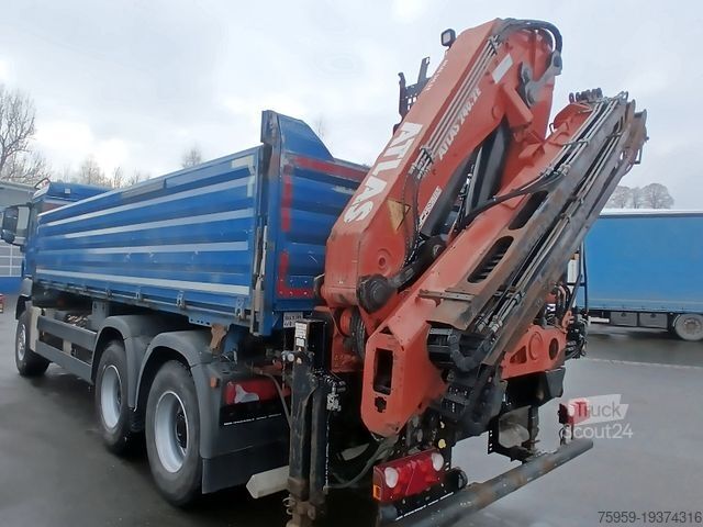 Autocamion basculant tridirecțional MAN TGS 26:480 6x4 EURO5 ATLAS 240.2E-A4 3-S-Kipper