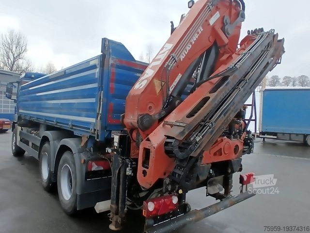 Autocamion basculant tridirecțional MAN TGS 26:480 6x4 EURO5 ATLAS 240.2E-A4 3-S-Kipper