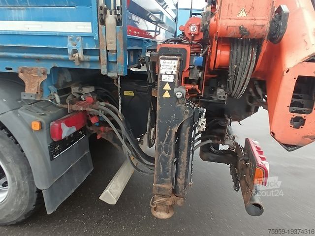 Autocamion basculant tridirecțional MAN TGS 26:480 6x4 EURO5 ATLAS 240.2E-A4 3-S-Kipper