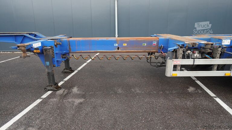 Transport af containere Pacton 3 AXLE MULTI CONTAINER TRANSPORT TRAILER EXTEND...