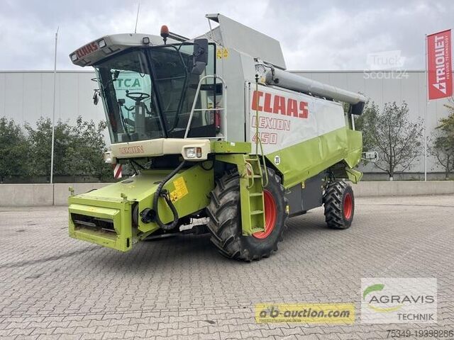 حصادة دراسة Claas LEXION 450