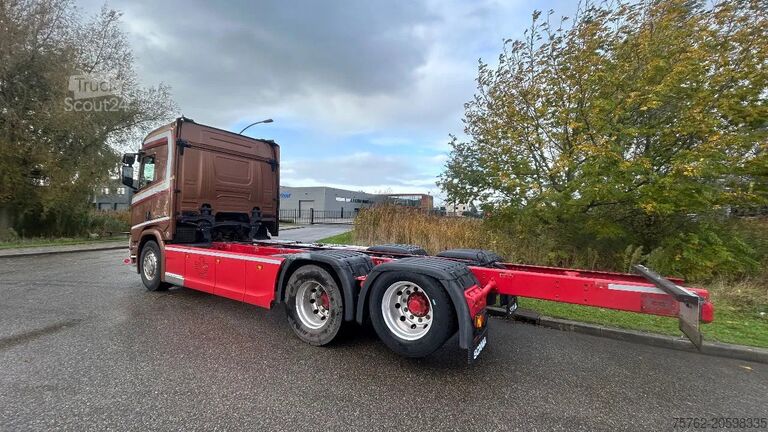 Kabinli şasi Scania R730 V8 NGS NL kent | 4.55 | Full air | Alcoa |...