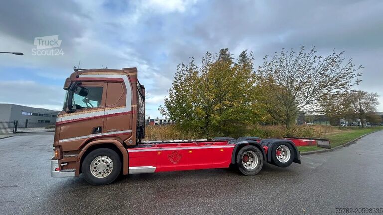 Șasiu cu cabină Scania R730 V8 NGS NL kent | 4.55 | Full air | Alcoa |...