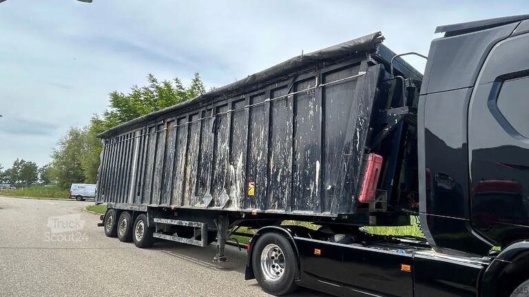 Camion de gunoi Benalu Alu volume kipper | ADR | slibhaken | new cilinder