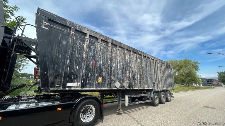 Camion de gunoi Benalu Alu volume kipper | ADR | slibhaken | new cilinder