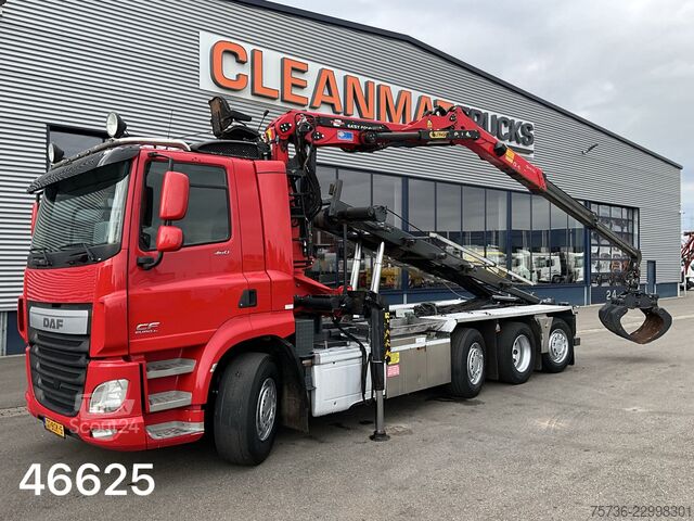 DAF FAQ CF 460 Euro 6 Palfinger 15 tunový Z-jeřáb DAF FAQ CF 460 Euro 6 Palfinger 15 Tonmeter Z-kraan