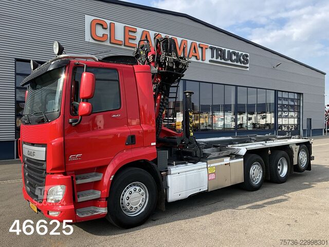 DAF FAQ CF 460 Euro 6 Palfinger 15 tunový Z-jeřáb DAF FAQ CF 460 Euro 6 Palfinger 15 Tonmeter Z-kraan