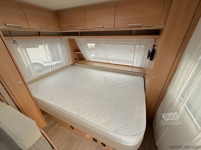 Caravan FENDT Saphir 560 SKM Mover und Klima Bettstaukasten