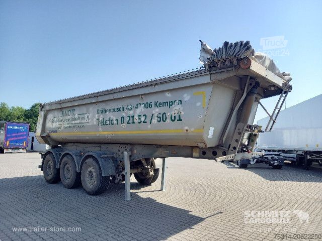 Tiptrailer Schmitz Cargobull Kipper Stahlrundmulde 25m³