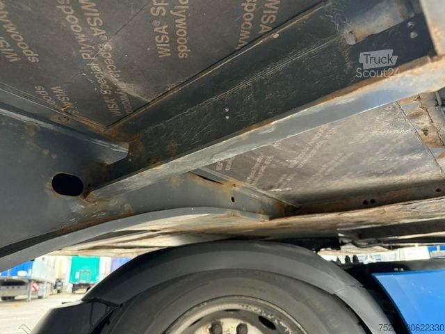 Semi-reboque aberto com lona KRONE 3-Achs MEGA Curtainsider Liftachse Hubdach