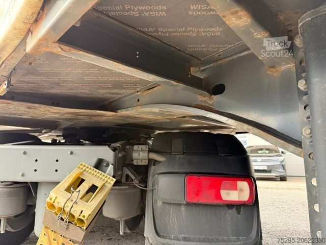 Semi-remorque bâchée KRONE 3-Achs MEGA Curtainsider Liftachse Hubdach