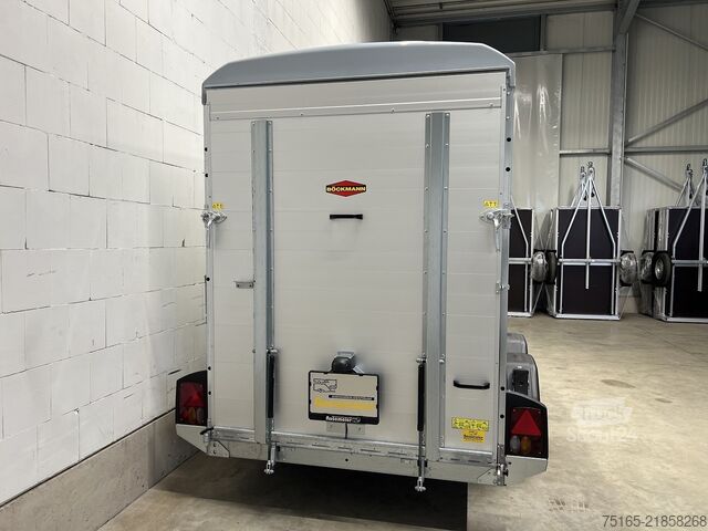 مقطورة صندوقية Böckmann KT-PB-AL 3015/20 M F Kofferanhänger