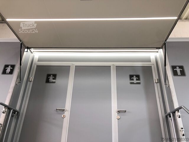 Reboque sanitário Rosemeier VE 3 Damen, 1 Herren, 4 Urinale Toilettenanhänger