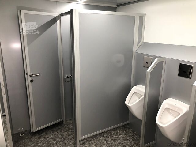 Reboque sanitário Rosemeier VE 3 Damen, 1 Herren, 4 Urinale Toilettenanhänger