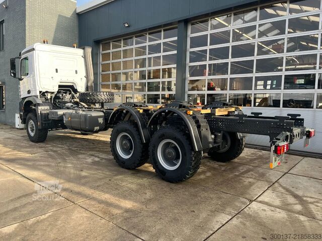 Chassis met cabine Mercedes-Benz Arocs 3340 A 6x6 Chassis Cabin