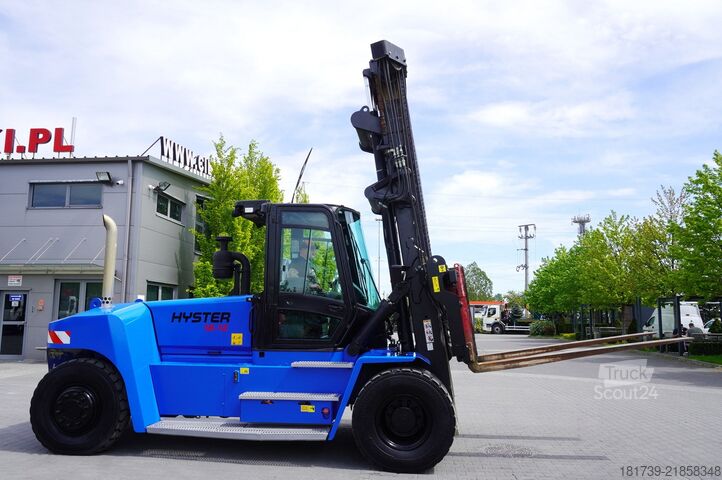 Gaffeltruck Hyster H16 XM-12 forklift/ load 16t/ Reach 5,4m