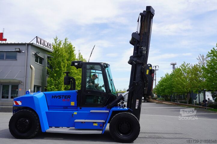 Gaffeltruck Hyster H16 XM-12 forklift/ load 16t/ Reach 5,4m