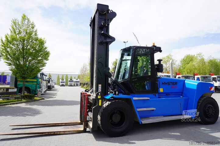 Gaffeltruck Hyster H16 XM-12 forklift/ load 16t/ Reach 5,4m