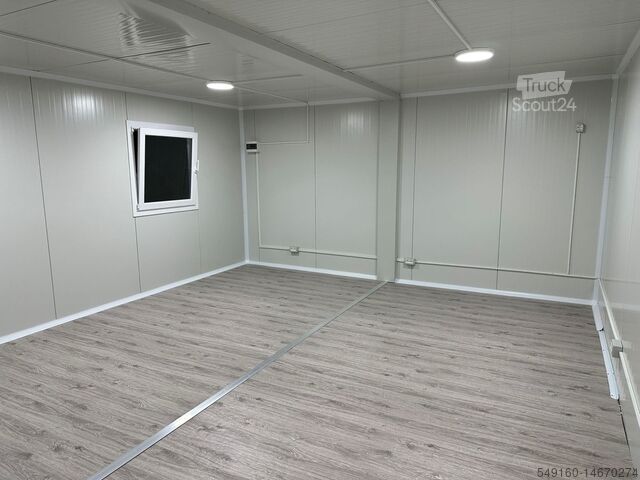 Wohncontainer Villex Doppio Cube Blanc