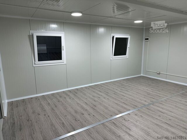 Wohncontainer Villex Doppio Cube Blanc