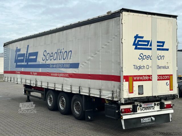 Bâches coulissantes Schmitz Cargobull Schuifzeil -Dak / SAF-Disc