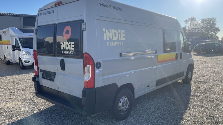 Caravane/camping-car Fiat Weinsberg Carabus 600 K | 4 Posti Letto | Completamente Attrezzato