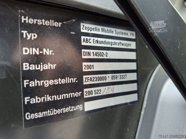 فان بسقف مرتفع FIAT Ducato Maxi 4x4 2.8 i.d.TD Schiebetüre Allrad