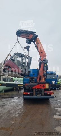 Tovornjak s ploščadjo MERCEDES-BENZ Actros 2644 / 6X4 / Kran Palfinger PK29002 WINCH