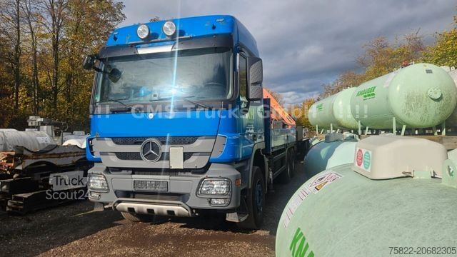Jeřáb na nákladním automobilu MERCEDES-BENZ Actros 2644 / 6X4 / Kran Palfinger PK29002 WINCH