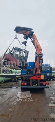 Jeřáb na nákladním automobilu MERCEDES-BENZ Actros 2644 / 6X4 / Kran Palfinger PK29002 WINCH